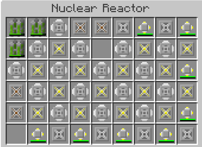 Nuclear reactor setup